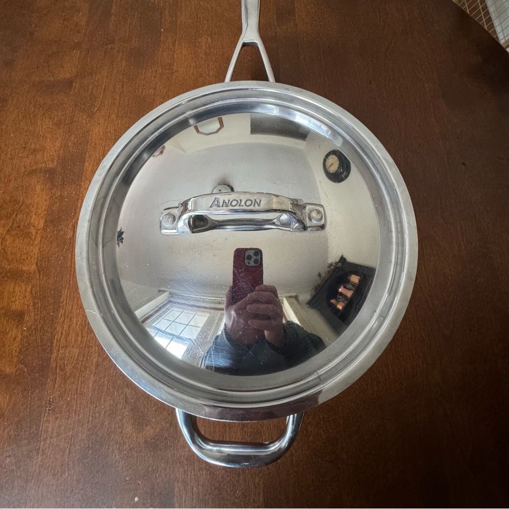 Anolon Stainless Steel Saucepan or fry pan